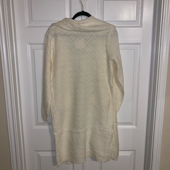 NWT JLUXLABEL Cream Haley Diamond Knit Cardigan - Picture 7 of 10